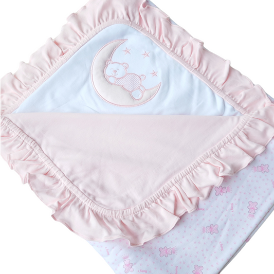 Manta Bobo Pima - ROSADO
