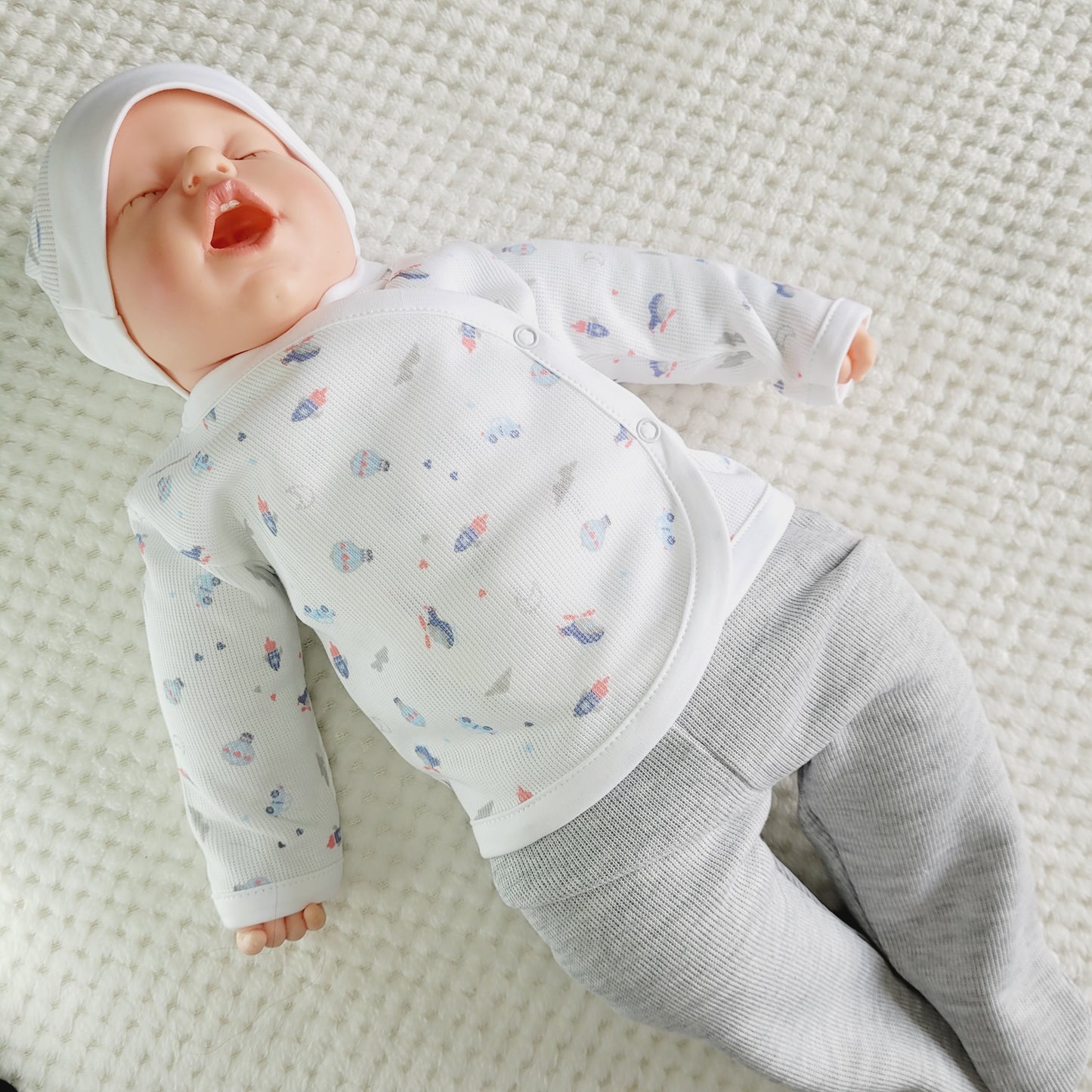 Conjunto Kimono Punto Inglés RN -V