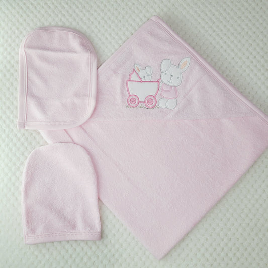 Toalla Felpa Soft - ROSADO