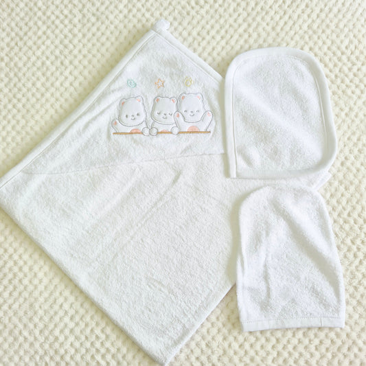 Toalla Felpa Soft - BLANCO