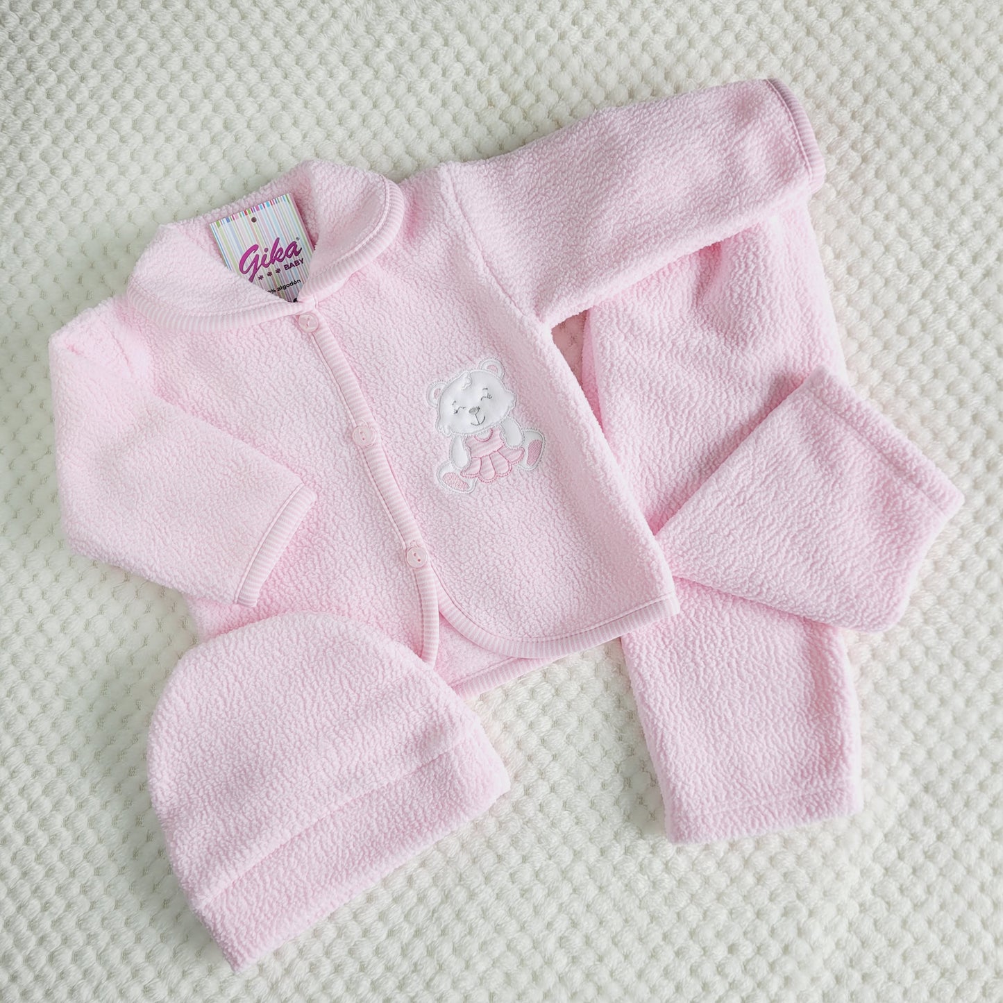 Conjunto Osito - Rosado